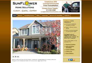 Home Remodeler Website Design